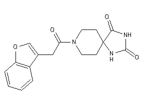 Image of 8-[2-(benzofuran-3-yl)acetyl]-2,4,8-triazaspiro[4.5]decane-1,3-quinone