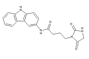 N-(9H-carbazol-3-yl)-4-(2,5-diketoimidazolidin-1-yl)butyramide