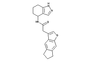 2-(6,7-dihydro-5H-cyclopenta[f]benzofuran-3-yl)-N-(4,5,6,7-tetrahydro-1H-indazol-4-yl)acetamide