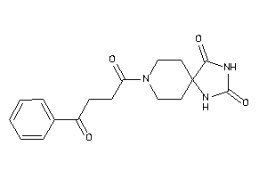 8-(4-keto-4-phenyl-butanoyl)-2,4,8-triazaspiro[4.5]decane-1,3-quinone