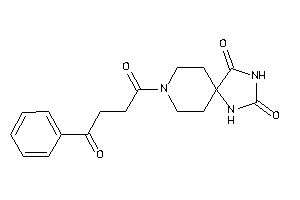 Image of 8-(4-keto-4-phenyl-butanoyl)-2,4,8-triazaspiro[4.5]decane-1,3-quinone