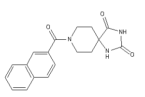 8-(2-naphthoyl)-2,4,8-triazaspiro[4.5]decane-1,3-quinone