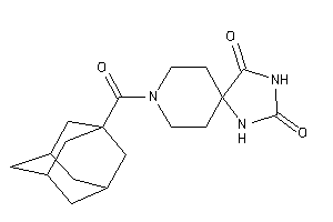 8-(adamantane-1-carbonyl)-2,4,8-triazaspiro[4.5]decane-1,3-quinone