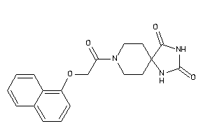 Image of 8-[2-(1-naphthoxy)acetyl]-2,4,8-triazaspiro[4.5]decane-1,3-quinone