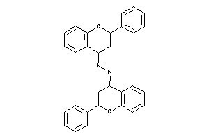 (2-phenylchroman-4-ylidene)-[(2-phenylchroman-4-ylidene)amino]amine