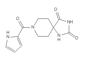 8-(1H-pyrrole-2-carbonyl)-2,4,8-triazaspiro[4.5]decane-1,3-quinone