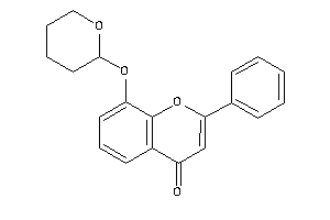 2-phenyl-8-tetrahydropyran-2-yloxy-chromone