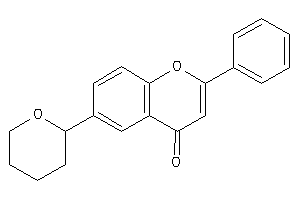 2-phenyl-6-tetrahydropyran-2-yl-chromone