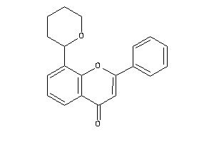 Image of 2-phenyl-8-tetrahydropyran-2-yl-chromone