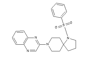 2-(4-besyl-4,8-diazaspiro[4.5]decan-8-yl)quinoxaline