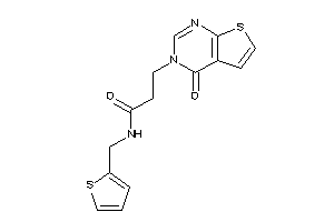 3-(4-ketothieno[2,3-d]pyrimidin-3-yl)-N-(2-thenyl)propionamide