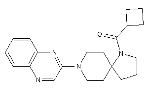 Cyclobutyl-(8-quinoxalin-2-yl-4,8-diazaspiro[4.5]decan-4-yl)methanone