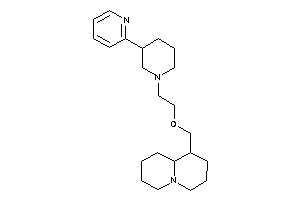 1-[2-[3-(2-pyridyl)piperidino]ethoxymethyl]quinolizidine