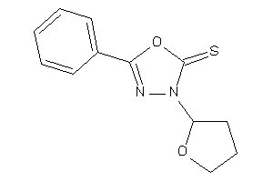 Image of 5-phenyl-3-(tetrahydrofuryl)-1,3,4-oxadiazole-2-thione