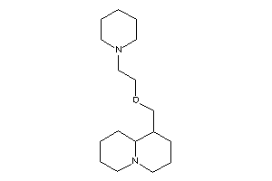 1-(2-piperidinoethoxymethyl)quinolizidine