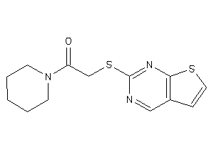 1-piperidino-2-(thieno[2,3-d]pyrimidin-2-ylthio)ethanone