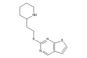 2-[2-(2-piperidyl)ethylthio]thieno[2,3-d]pyrimidine