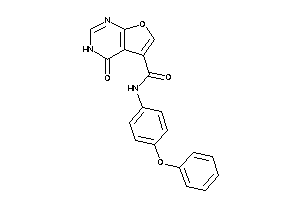 4-keto-N-(4-phenoxyphenyl)-3H-furo[2,3-d]pyrimidine-5-carboxamide