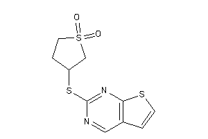 3-(thieno[2,3-d]pyrimidin-2-ylthio)sulfolane