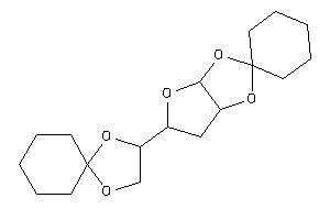 5-(1,4-dioxaspiro[4.5]decan-2-yl)spiro[3a,5,6,6a-tetrahydrofuro[2,3-d][1,3]dioxole-2,1'-cyclohexane]