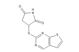 3-(thieno[2,3-d]pyrimidin-2-ylthio)pyrrolidine-2,5-quinone