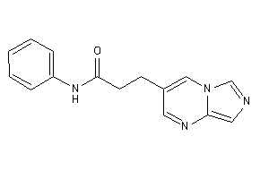 Image of 3-imidazo[1,5-a]pyrimidin-3-yl-N-phenyl-propionamide