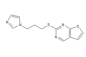 2-(3-imidazol-1-ylpropylthio)thieno[2,3-d]pyrimidine