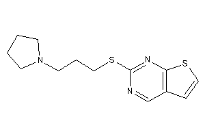 2-(3-pyrrolidinopropylthio)thieno[2,3-d]pyrimidine