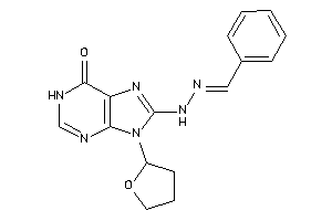 Image of 8-(N'-benzalhydrazino)-9-(tetrahydrofuryl)hypoxanthine