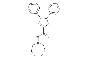 N-(azepan-1-yl)-1,5-diphenyl-2-pyrazoline-3-carboxamide