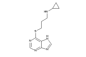 Cyclopropyl-[3-(7H-purin-6-ylthio)propyl]amine