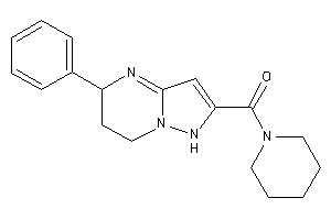 Image of (5-phenyl-1,5,6,7-tetrahydropyrazolo[1,5-a]pyrimidin-2-yl)-piperidino-methanone