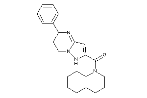 Image of 3,4,4a,5,6,7,8,8a-octahydro-2H-quinolin-1-yl-(5-phenyl-1,5,6,7-tetrahydropyrazolo[1,5-a]pyrimidin-2-yl)methanone