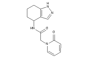 2-(2-keto-1-pyridyl)-N-(4,5,6,7-tetrahydro-1H-indazol-4-yl)acetamide