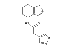 2-isoxazol-4-yl-N-(4,5,6,7-tetrahydro-1H-indazol-4-yl)acetamide