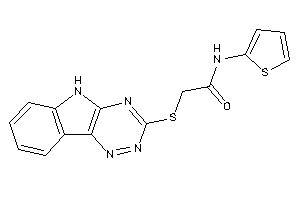 N-(2-thienyl)-2-(5H-[1,2,4]triazino[5,6-b]indol-3-ylthio)acetamide