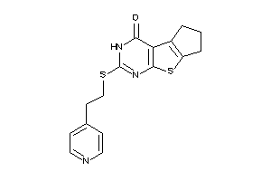 [2-(4-pyridyl)ethylthio]BLAHone