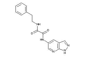 N-phenethyl-N'-(1H-pyrazolo[3,4-b]pyridin-5-yl)oxamide