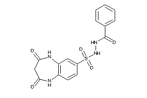 N'-[(2,4-diketo-1,5-dihydro-1,5-benzodiazepin-8-yl)sulfonyl]benzohydrazide