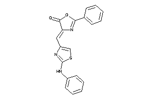 4-[(2-anilinothiazol-4-yl)methylene]-2-phenyl-2-oxazolin-5-one