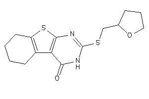 2-(tetrahydrofurfurylthio)-5,6,7,8-tetrahydro-3H-benzothiopheno[2,3-d]pyrimidin-4-one