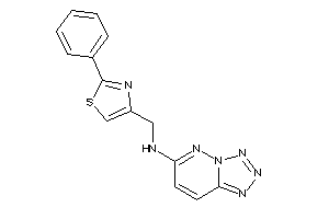 (2-phenylthiazol-4-yl)methyl-(tetrazolo[5,1-f]pyridazin-6-yl)amine