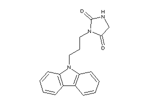 3-(3-carbazol-9-ylpropyl)hydantoin