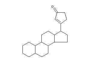 3-(2,3,4,5,6,7,8,9,10,11,12,13,14,15,16,17-hexadecahydro-1H-cyclopenta[a]phenanthren-17-yl)cyclopent-2-en-1-one