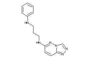 3-anilinopropyl([1,2,4]triazolo[3,4-f]pyridazin-6-yl)amine