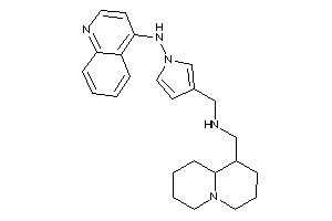 Quinolizidin-1-ylmethyl-[[1-(4-quinolylamino)pyrrol-3-yl]methyl]amine