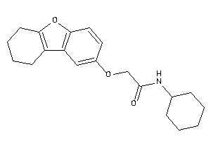 N-cyclohexyl-2-(6,7,8,9-tetrahydrodibenzofuran-2-yloxy)acetamide