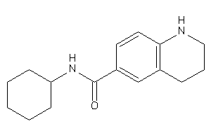 N-cyclohexyl-1,2,3,4-tetrahydroquinoline-6-carboxamide