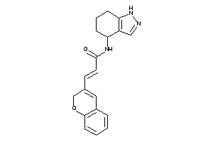 3-(2H-chromen-3-yl)-N-(4,5,6,7-tetrahydro-1H-indazol-4-yl)acrylamide