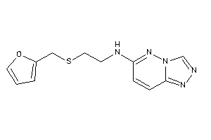 Image of 2-(2-furfurylthio)ethyl-([1,2,4]triazolo[3,4-f]pyridazin-6-yl)amine